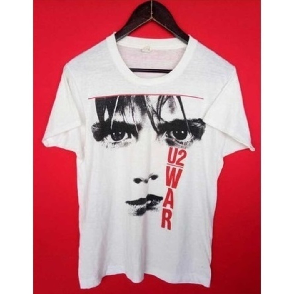 U2 War Music Concert 80S T Shirt